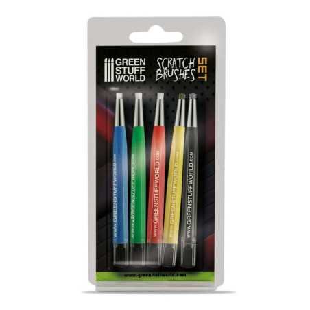Set Cepillos Scratch
