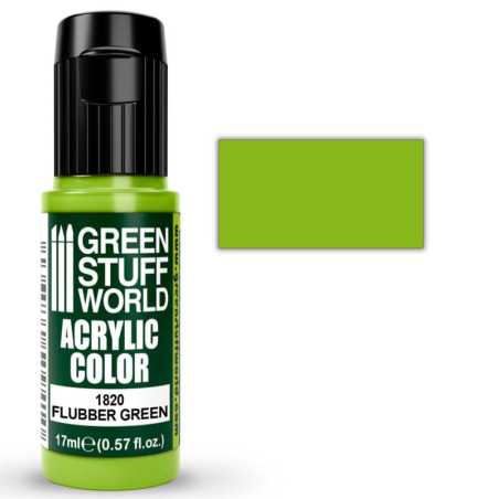 Pintura Acrilica FLUBBER GREEN