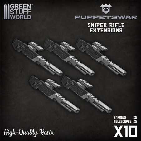 Extensiones de Rifle de Llama
