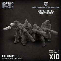 Extensiones de Rifle de Llama