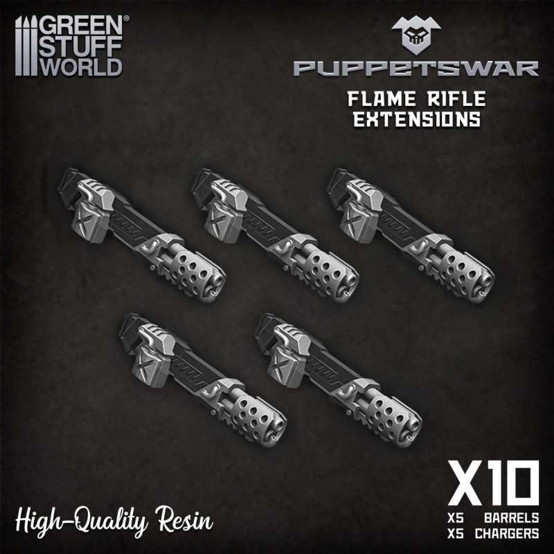 Extensiones de fusil de plasma
