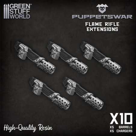 Extensiones de fusil de plasma