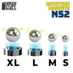 Imanes con Rotacion - Tamaño XL