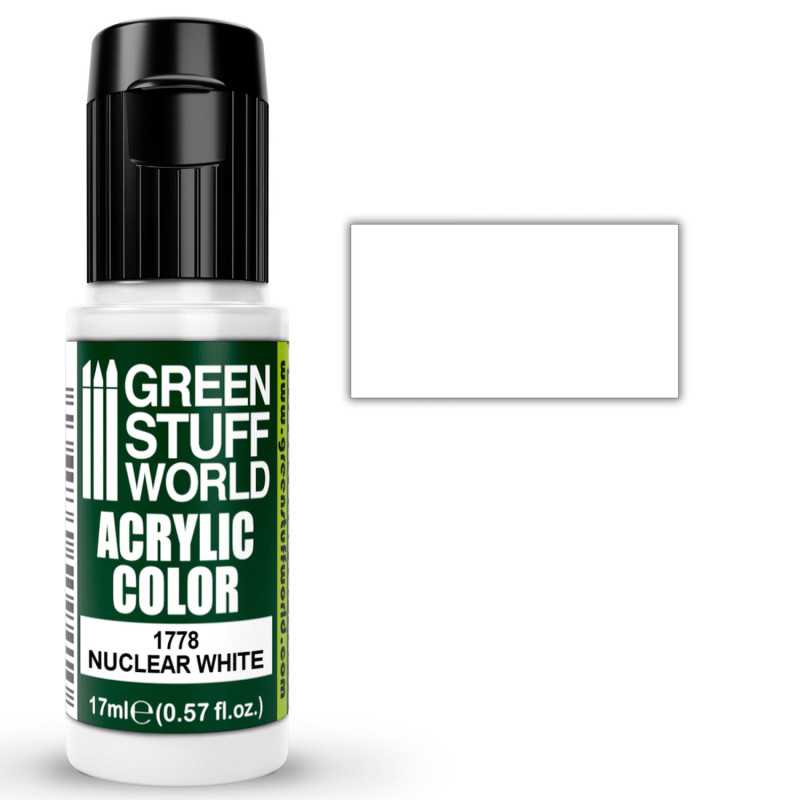 Pintura acrilica blanca NUCLEAR WHITE