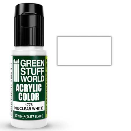 Pintura acrilica blanca NUCLEAR WHITE