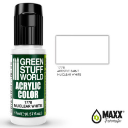 Pintura acrilica blanca NUCLEAR WHITE