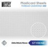 Plancha Plasticard DIAMANTE 1 mm - tamaño A4