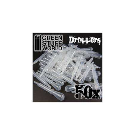 50x Pipetas Cuentagotas Desechables