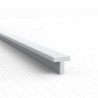 Perfil Plasticard Perfil-T 4mm