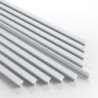 Perfil Plasticard Perfil-T 4mm