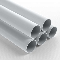 Perfil Plasticard TUBO 15mm - TUBERIA
