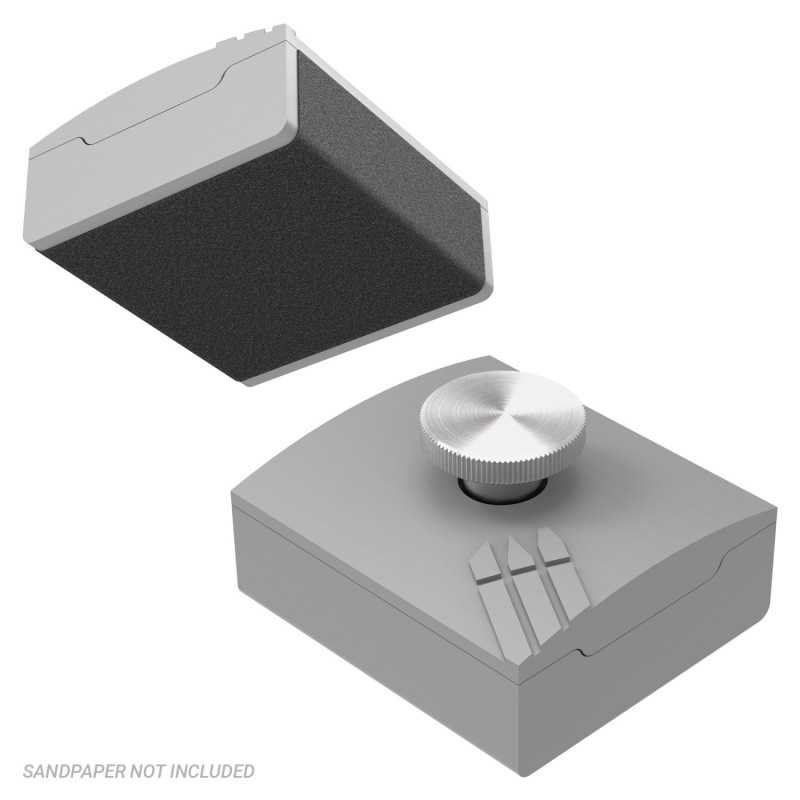 Soporte para papel de lija - Plano