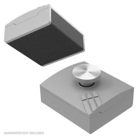 Soporte para papel de lija - Plano