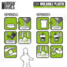 Plastico Moldeable Pellets - Blanco 100gr