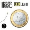Luces LED VERDES - 1mm