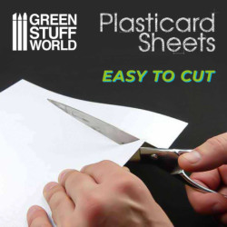 Plancha Plasticard uPVC 0'16mm - COMBOx5 planchas
