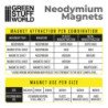 Imanes Neodimio 3x1mm - 100 unidades (N52)