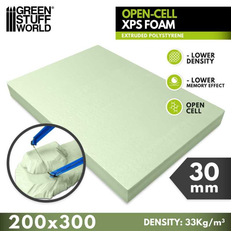 Poliestireno Extruido XPS 30 mm - Celda abierta