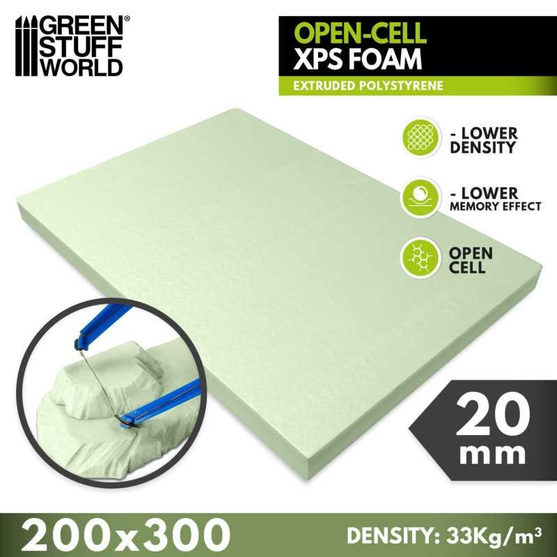 Poliestireno Extruido XPS 20 mm - Celda abierta