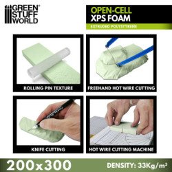 Poliestireno Extruido XPS 20 mm - Celda abierta