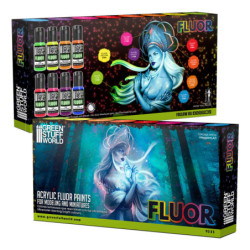 Set 8x Pinturas Fluor