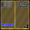 Placas Fotograbados - Hexagonos Grandes