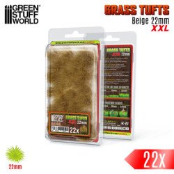 Matas Cesped XXL - Autoadhesivas - 22mm - BEIGE