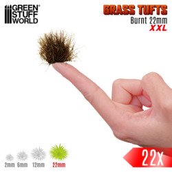 Matas Cesped XXL - Autoadhesivas - 22mm - QUEMADO