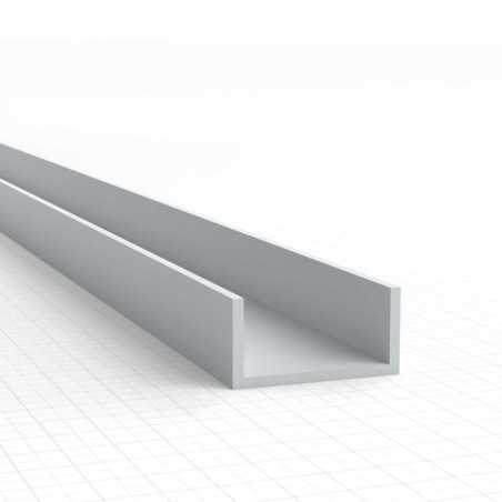 Perfil Plasticard perfil-U - 8x4mm