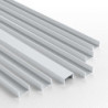 Perfil Plasticard perfil-U - 8x4mm