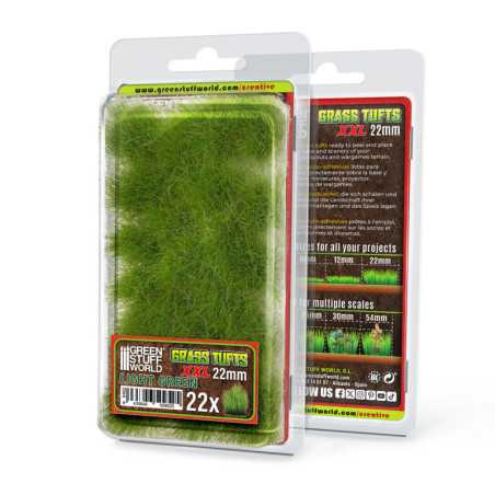 Matas Cesped XXL - Autoadhesivas - 22mm - VERDE CLARO