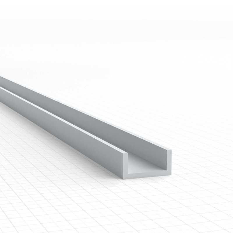 Perfil Plasticard perfil-U - 5x2.5mm