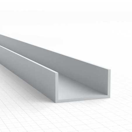Perfil Plasticard perfil-U - 10x5mm