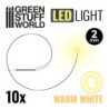 Luces LED BLANCO calido - 2mm
