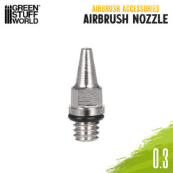 Obturador Aerografo 0.3mm