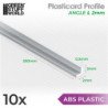 Perfil Plasticard ANGULO-L 2 mm