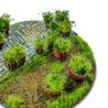 Matas Arbustos Autoadhesivas 6mm - Verde oscuro