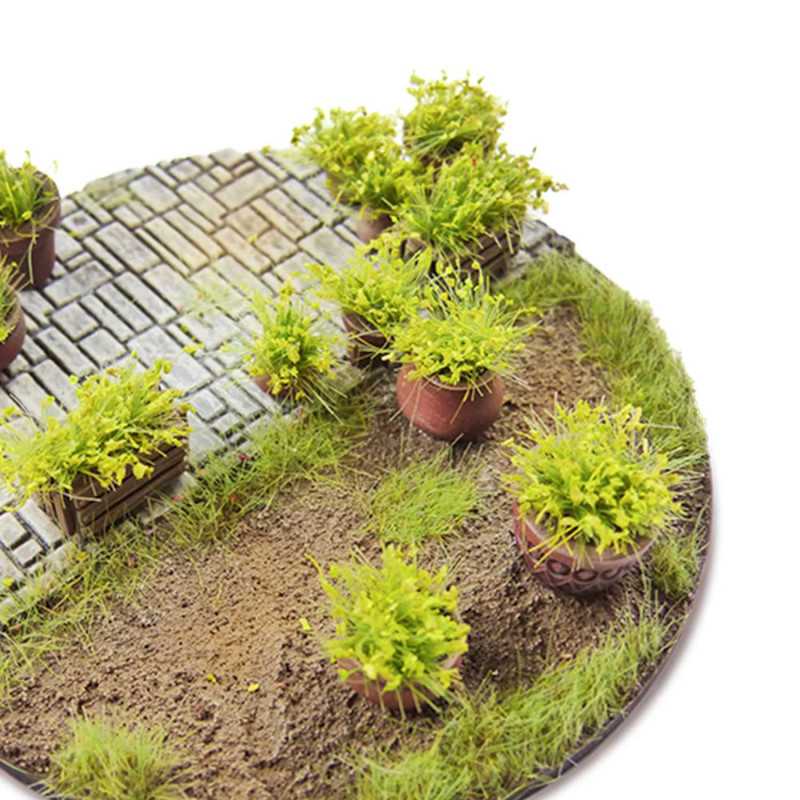 Matas Arbustos Autoadhesivas 6mm - Verde Claro