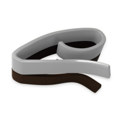 Masilla Marron en Rollo 30 cm - 12 pulgadas CON HUECO