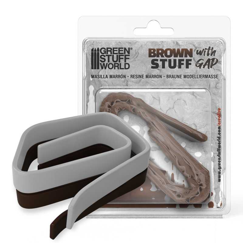 Masilla Marron en Rollo 45 cm - 18 pulgadas CON HUECO