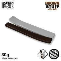 Masilla Marron en Rollo 15 cm - 6 pulgadas CON HUECO