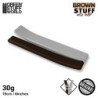 Masilla Marron en Rollo 15 cm - 6 pulgadas CON HUECO