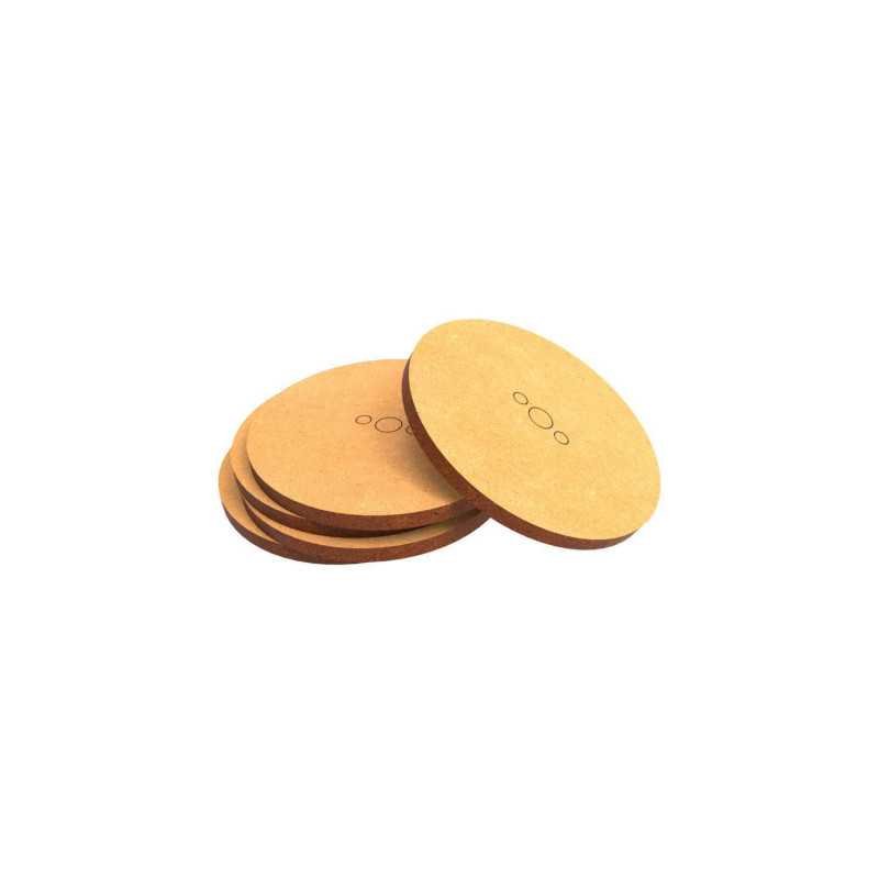 Peanas DM - Redondas 50 mm
