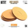 Peanas DM - Redondas 50 mm