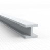Perfil Plasticard en H 6mm (Viga)