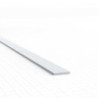 Perfil Plasticard uPVC - Fino 0.50mm x 4mm