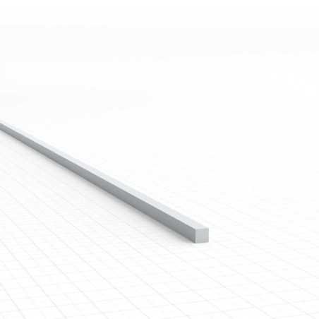 Perfil Plasticard BARRA CUADRADA 1mm