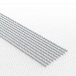 Perfil Plasticard BARRA CUADRADA 1mm