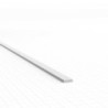 Perfil Plasticard uPVC - Fino 0.50mm x 2mm