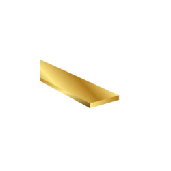 Perfil de Latón Plano 0.2 x 3mm